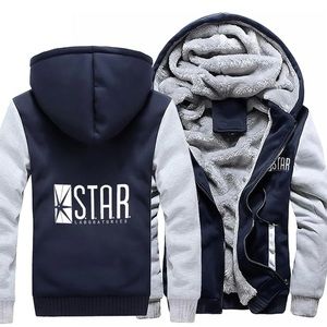 STAR Laboratories zip up hoodie NWT